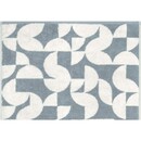 Cawö Cawo Studio à motifs 6251 Serviette 50x100 bleu nordique