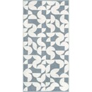 Cawö Cawo Studio motifé 6251 Drap de douche 70x140 bleu nordique