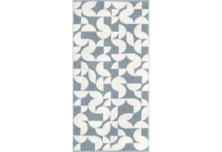 Cawo Studio gemustert 6251 Douchelaken 70x140 nordic blue