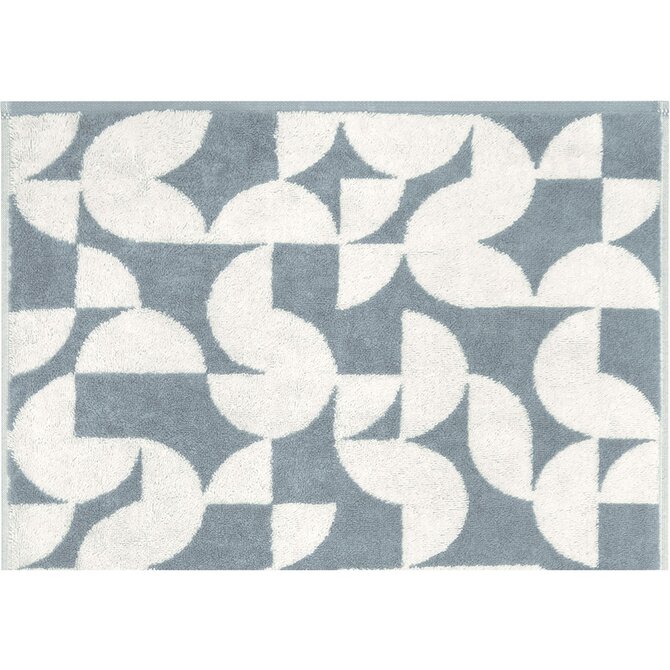 Cawo Studio gemustert 6251 Douchelaken 70x140 nordic blue