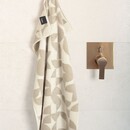 Cawö Cawo Studio gemustert 6251 Handdoek 50x100 leinen