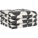 Cawö Cawo Studio motifé 6251 Serviette 50x100 anthracite