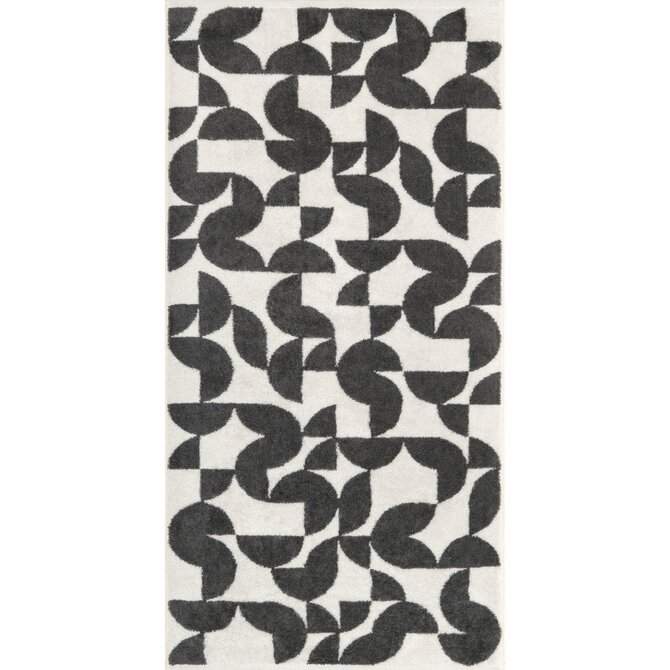 Cawo Studio gemustert 6251 Douchelaken 70x140 anthrazit