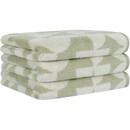 Cawö Cawo Studio motifé 6251 Serviette 50x100 wasabi