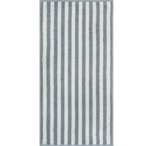 Cawo Studio Rayures 6252 Serviette 50x100 bleu nordique