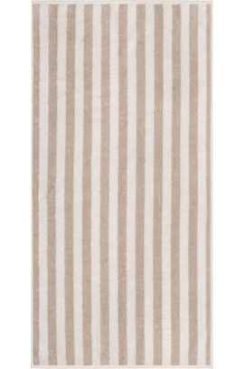 Cawo Studio Streifen 6252 Handdoek 50x100 leinen