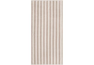 Cawo Studio Streifen 6252 Handdoek 50x100 leinen