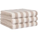 Cawö Cawo Studio Rayures 6252 Serviette de douche 70x140 lin