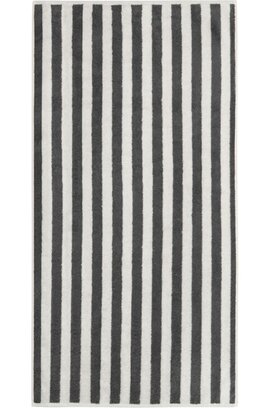 Cawo Studio Streifen 6252 Handdoek 50x100 anthrazit