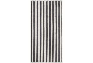 Cawo Studio Rayures 6252 Serviette de douche 70x140 anthracite