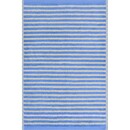 Cawö Cawo Lines Rayures 6255 Serviette d'invité 30x50 capri