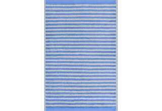Cawo Lines Streifen 6255 Gastendoekje 30x50 capri