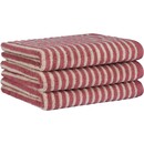 Cawö Cawo Lines Streifen 6255 Handdoek 50x100 beere
