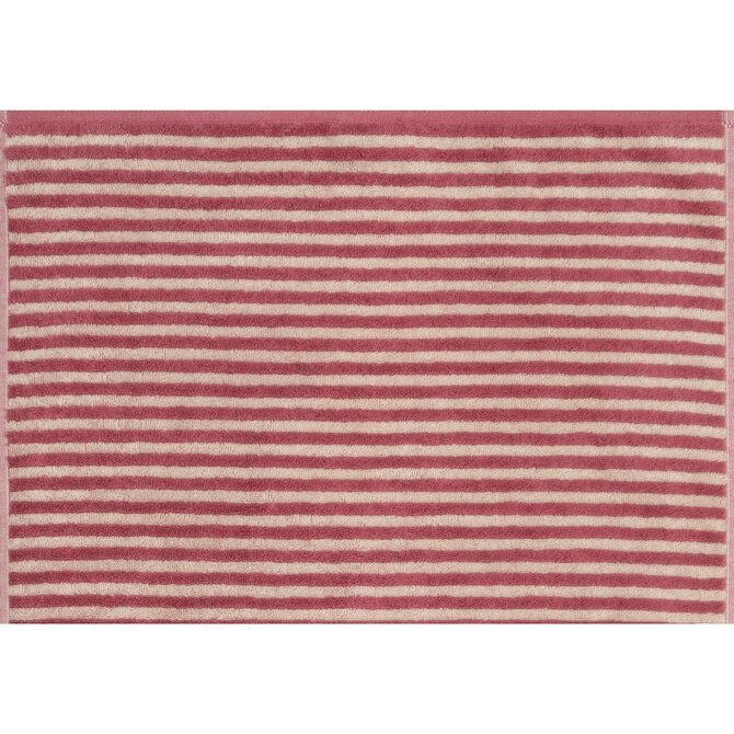 Cawo Lines Streifen 6255 Gastendoekje 30x50 beere