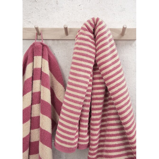 Cawo Lines Streifen 6255 Serviette d'invité 30x50 baie