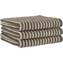 Cawö Cawo Lines Streifen 6255 Drap de bain 80x150 poivre