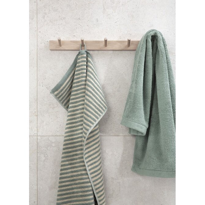 Cawo Lines Streifen 6255 Handdoek 50x100 fjord