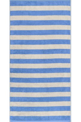 Cawo Lines Streifen 6256 Handdoek 50x100 capri