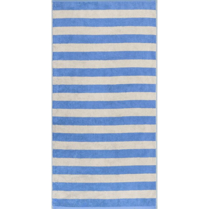 Cawo Lines Streifen 6256 Handdoek 50x100 capri
