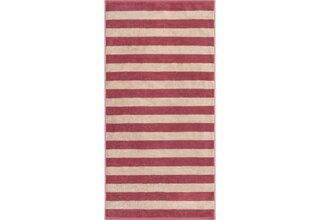 Cawo Lines Streifen 6256 Handdoek 50x100 beere