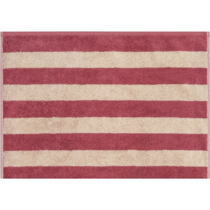 Cawo Lines Streifen 6256 Handdoek 50x100 beere