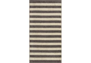 Cawo Lines Rayures 6256 Serviette 50x100 poivre
