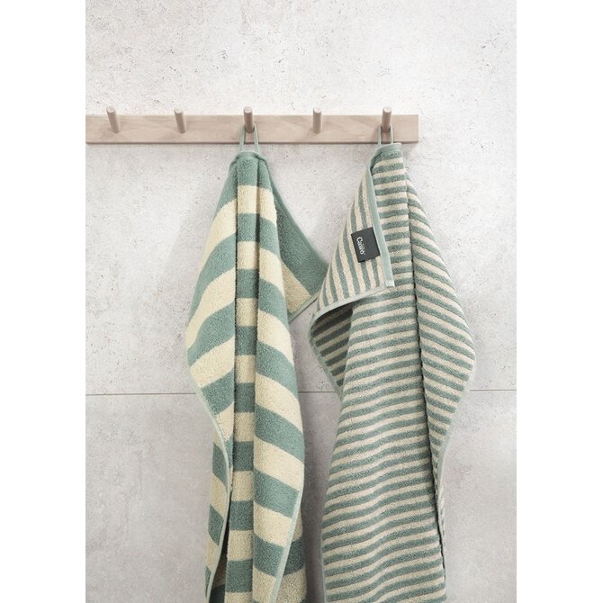 Cawo Lines Rayures 6256 Serviette de bain 80x150 fjord