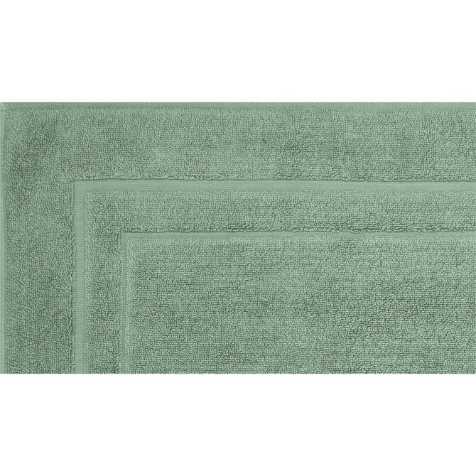 Cawo Classic Uni 303 Tapis de bain 50x80 vert nordique