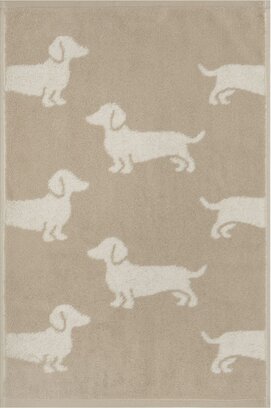 Cawo We love Dogs à motifs 6246 Serviette d'invité 30x50 naturel/beige