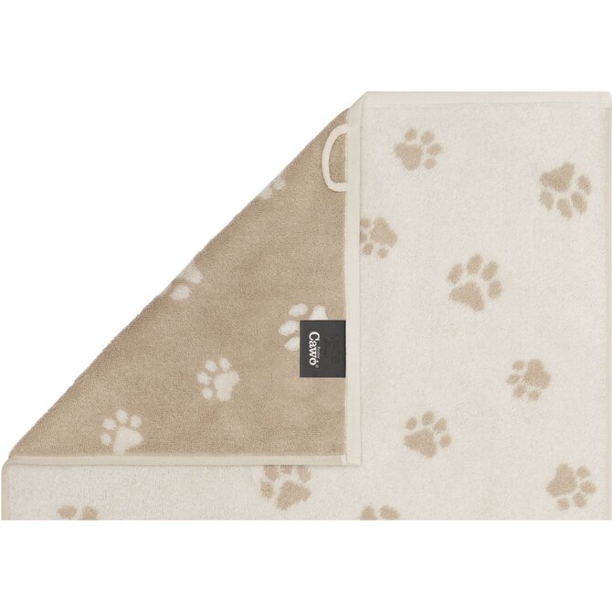 Cawo We love Dogs à motifs 6247 Serviette 50x100 naturel/beige