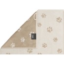 Cawö Cawo We love Dogs à motifs 6247 Serviette de bain 80x150 naturel/beige