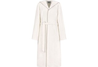 Cawo Home Dames Badjas met Capuchon 6219 natur S