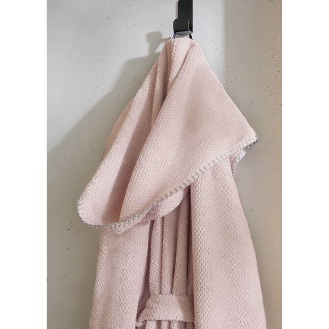 Cawo Home Dames Badjas met Capuchon 6219 puder S