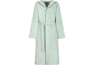 Cawo Home Dames Badjas met Capuchon 6219 eukalyptus L