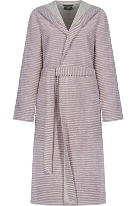 Cawo Home Dames Badjas Extra licht met Capuchon 6221 beere 40