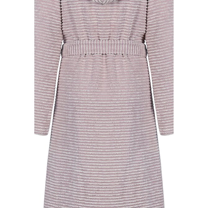 Cawo Home Dames Badjas Extra licht met Capuchon 6221 beere 40