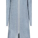 Cawö Cawo Home Peignoir Court pour Femmes avec Capuche et Fermeture Éclair 6222 capri 44