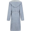 Cawö Cawo Home Peignoir Court pour Femmes avec Capuche et Fermeture Éclair 6222 capri 46