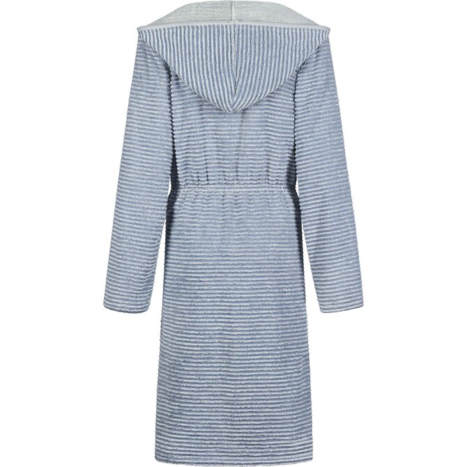 Cawo Home Peignoir Court pour Femmes avec Capuche et Fermeture Éclair 6222 capri 46