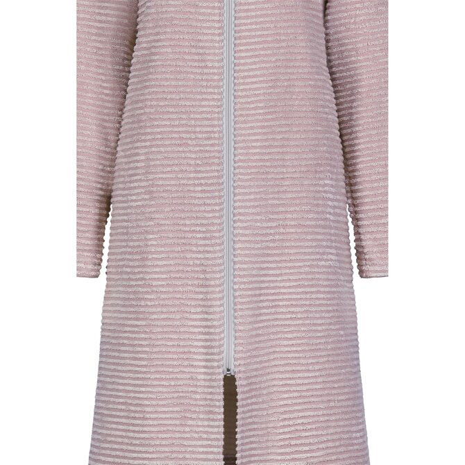 Cawo Home Peignoir Court pour Femmes avec Capuche et Fermeture Éclair 6222 beere 44