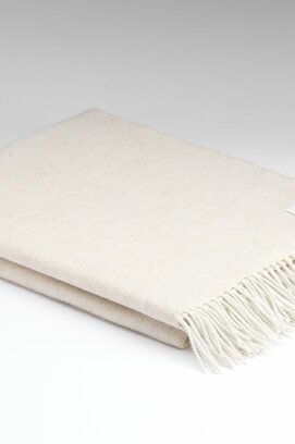 McNutt of Donegal plaid lambswool 140x200 Linen