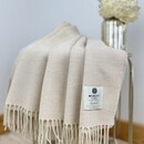 Mcnutt of Donegal McNutt of Donegal plaid lambswool 140x200 Linen