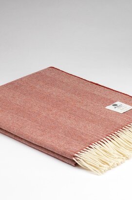 McNutt of Donegal plaid lambswool 140x200 Tabasco
