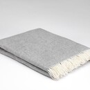 Mcnutt of Donegal McNutt of Donegal plaid en laine d'agneau 140x200 Gris Uniforme
