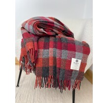 McNutt of Donegal  plaid pure wool Home 145x200 Fireside check