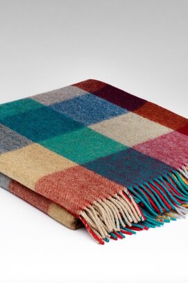 McNutt of Donegal plaid Alpaca 145x200 Urban Check