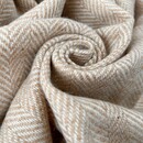 Mcnutt of Donegal McNutt of Donegal  plaid pure wool Heritage 145x200 Sandstone