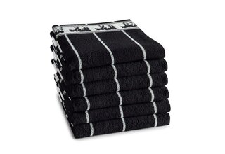 DDDDD Torchon Vache 50x55 Noir