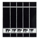 DDDDD DDDDD Torchon de Cuisine Vache 50x55 Noir