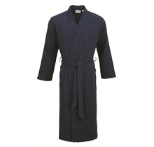 Carl Ross Unisex Badjas Kimono 38100 Night blue/Ocean blue S